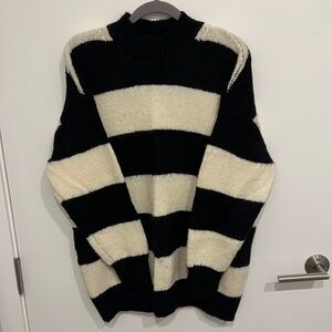 Mango Strip Sweater